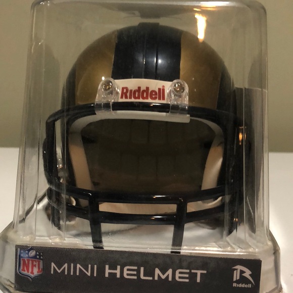 St. Louis Rams Sam Bradford Signed Mini Helmet - Picture 4 of 6